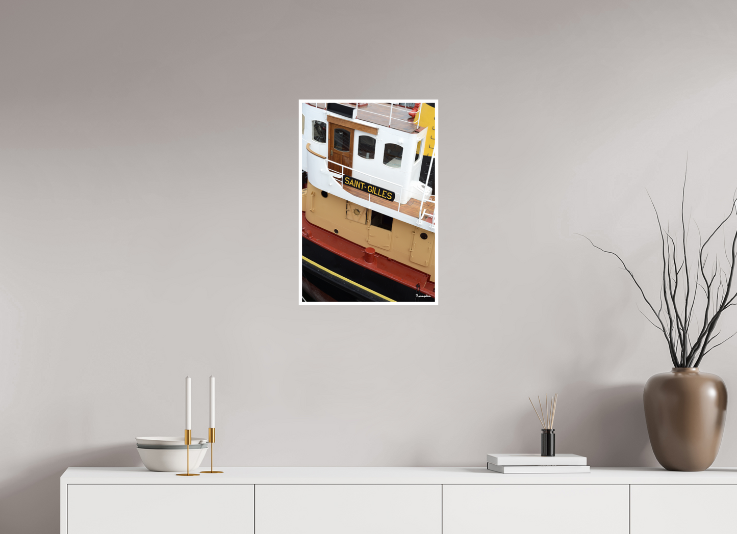 40 x 60 cm, Impression Fine Art Pearl 285 g [Picture]: Saint Gilles