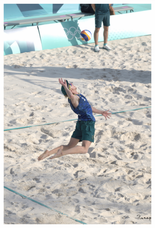 Main image [Picture]: JO Paris 2024 - Men beach volley at Eiffel Tower Stadium (1)