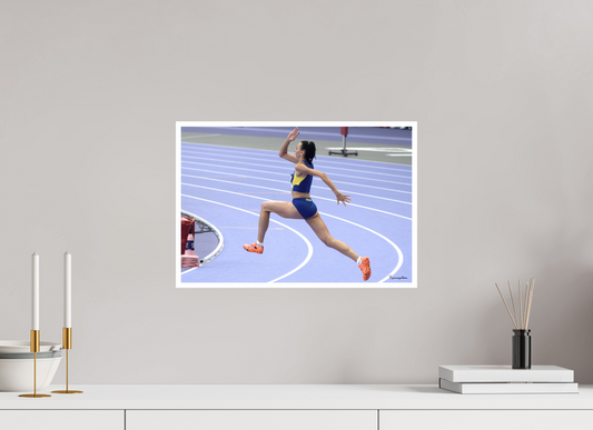 44,4 x 30 cm, Tirage Ultra Brillant [Picture]: JO Paris 2024 - Athletics - Women high jump at Stade de France (1)