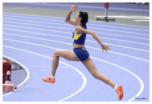 Main image [Picture]: JO Paris 2024 - Athletics - Women high jump at Stade de France (1)