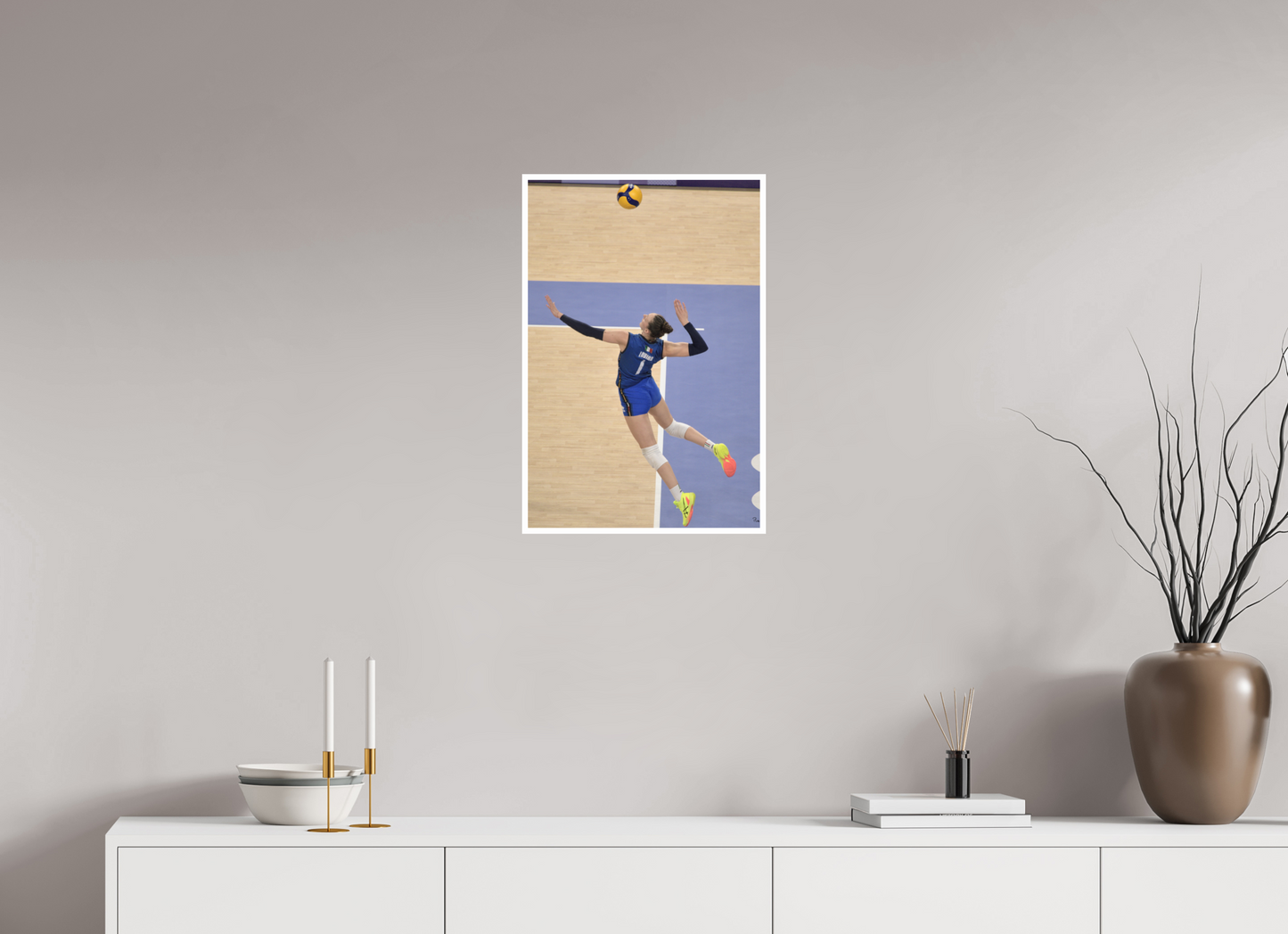 40 x 60 cm, Tirage Ultra Brillant [Picture]: JO Paris 2024 - Volley-ball- Women (6)