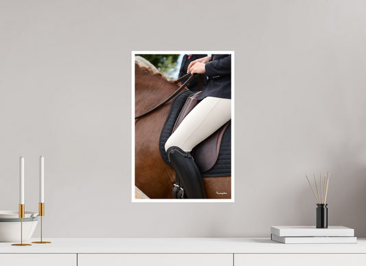 30 x 45 cm, Impression Fine Art Pearl 285 g [Picture]: Equitation Cluny