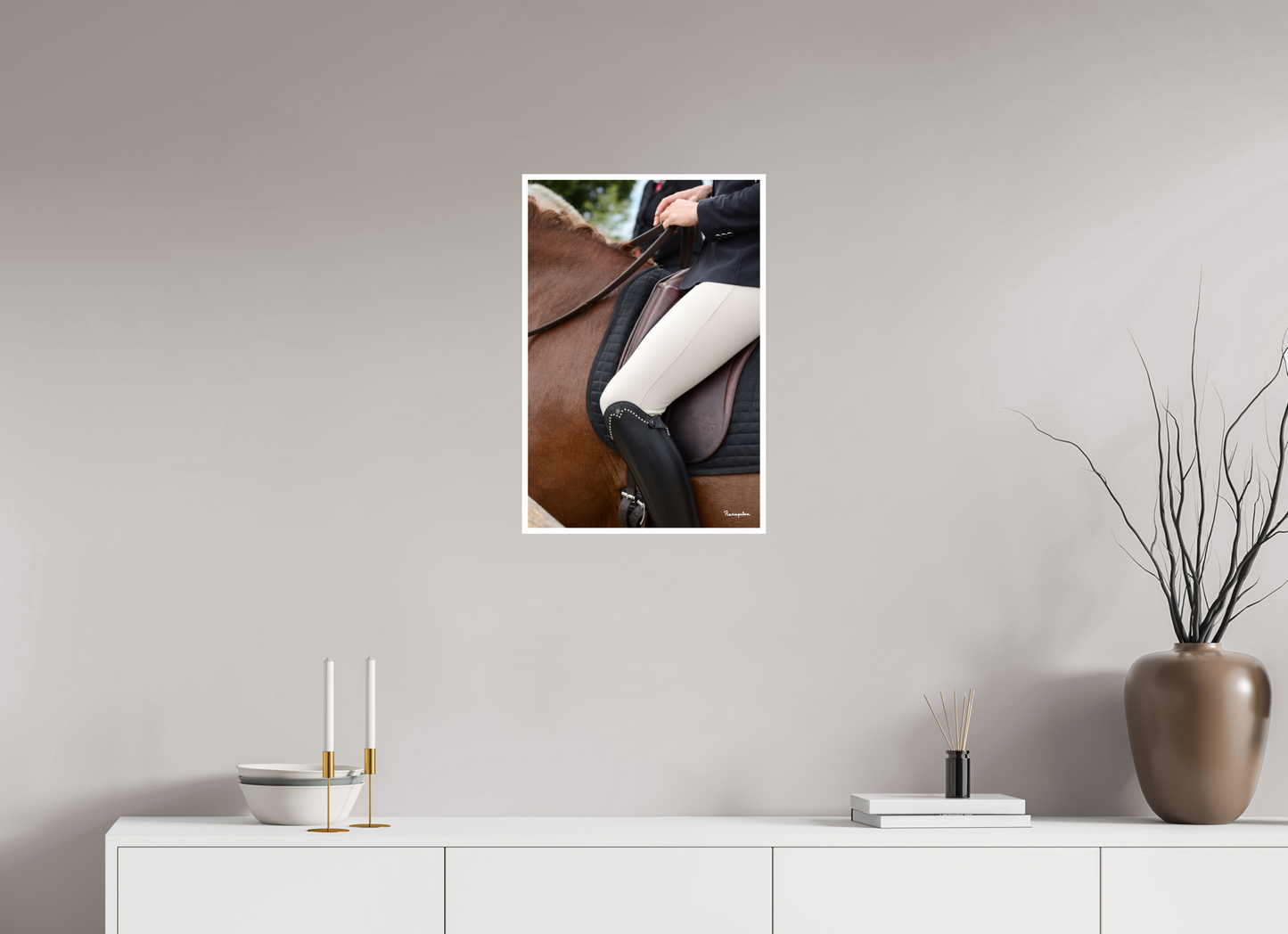 40 x 60 cm, Impression Fine Art Pearl 285 g [Picture]: Equitation Cluny