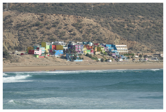 Main image [Picture]: Morocco - Aghroude - color village