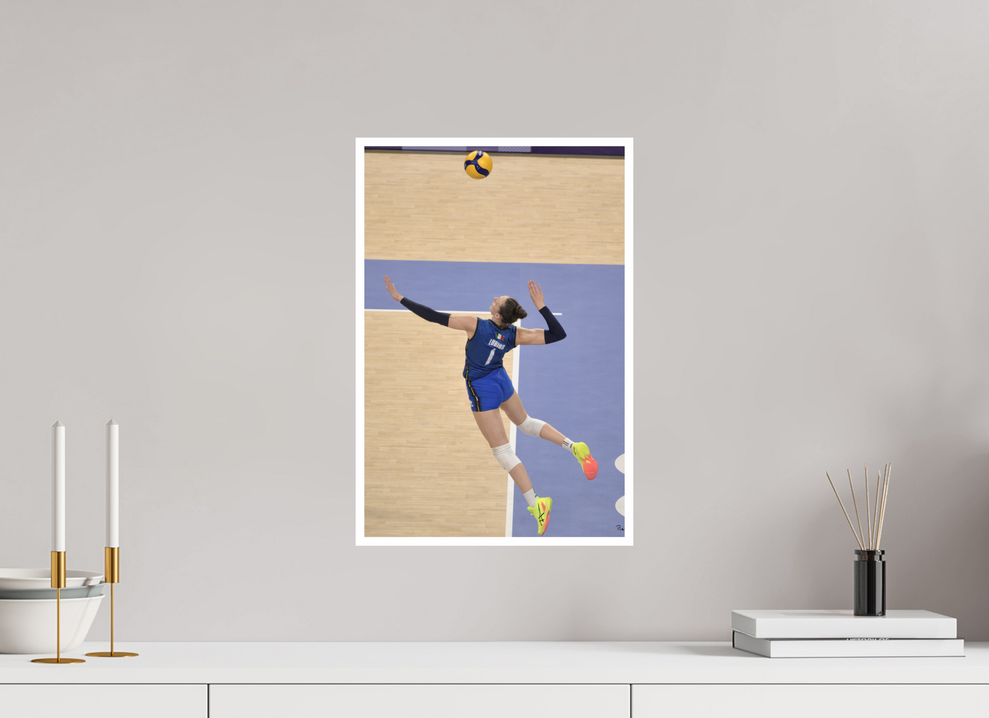 30 x 45 cm, Tirage Ultra Brillant [Picture]: JO Paris 2024 - Volley-ball- Women (6)
