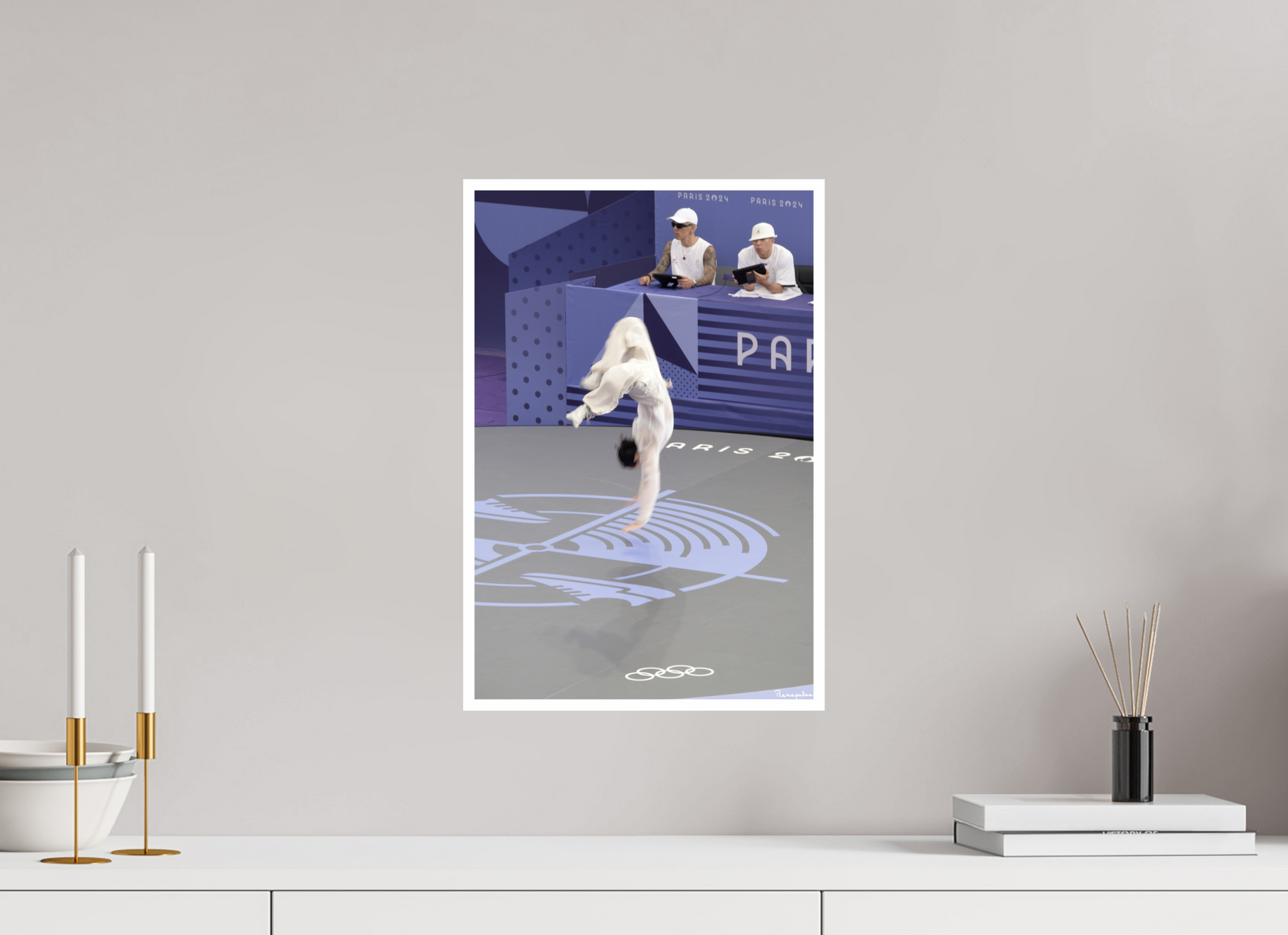 30 x 45 cm, Tirage Ultra Brillant [Picture]: JO Paris 2024 - Breaking at the urban park at La Concorde (3)