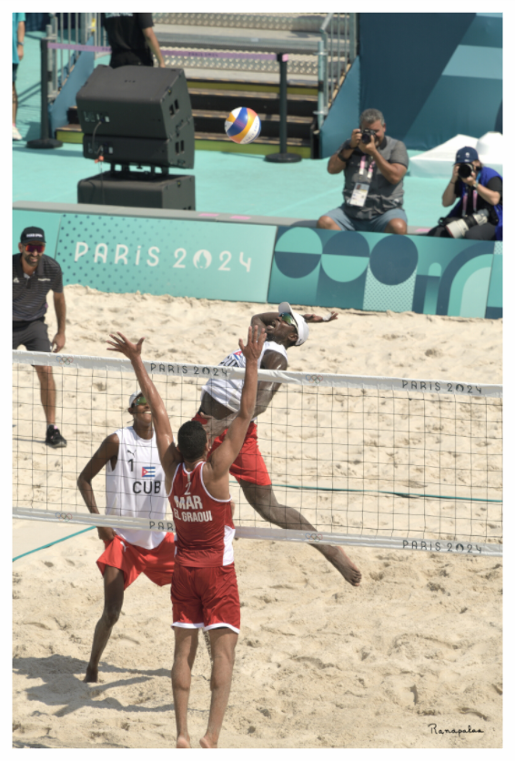 Main image [Picture]: JO Paris 2024 - Men beach volley at Eiffel Tower Stadium (2)