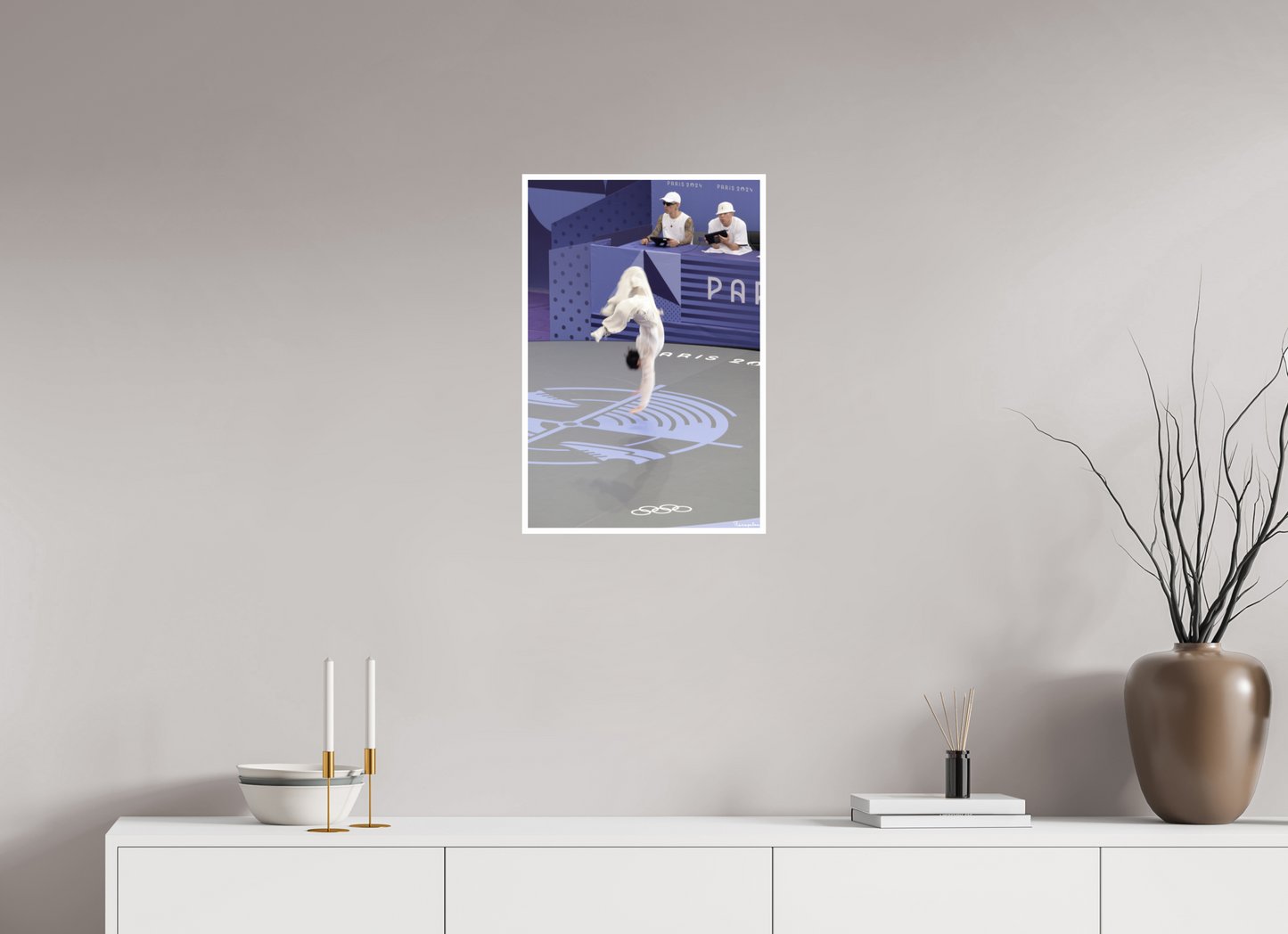 40 x 60 cm, Tirage Ultra Brillant [Picture]: JO Paris 2024 - Breaking at the urban park at La Concorde (3)